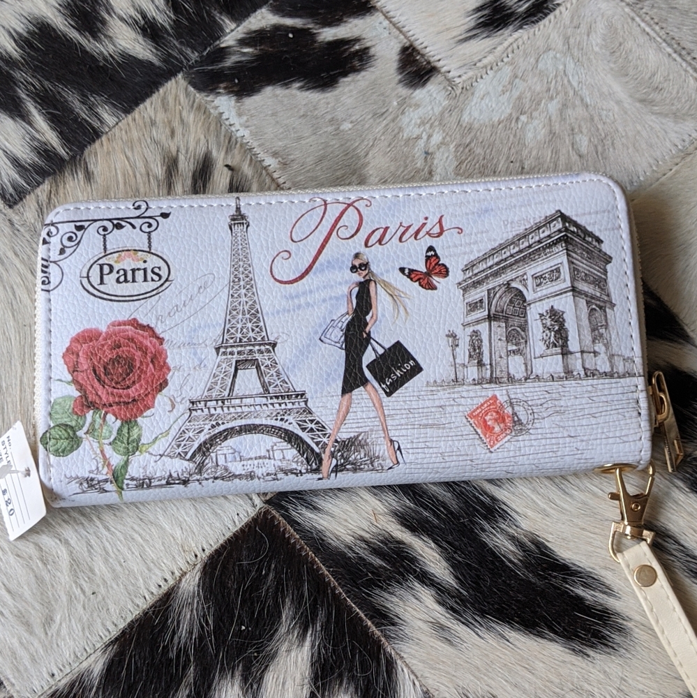 🌺 sellers choice🌺 Paris Chic wristlet wallet purse